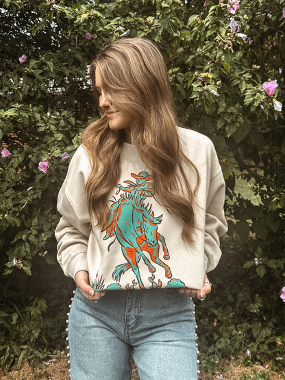 Sunset Cowboy Sweatshirt