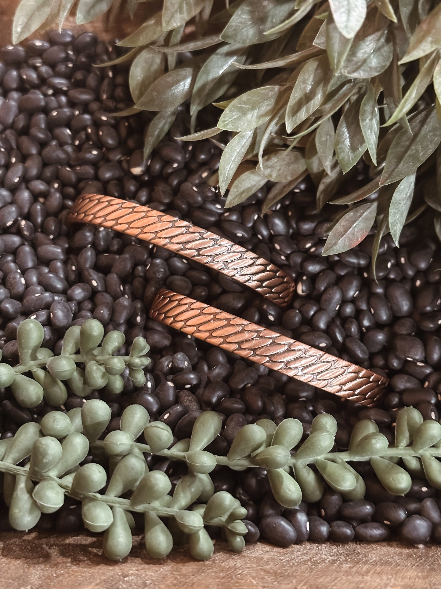 The Croc Copper Bracelet