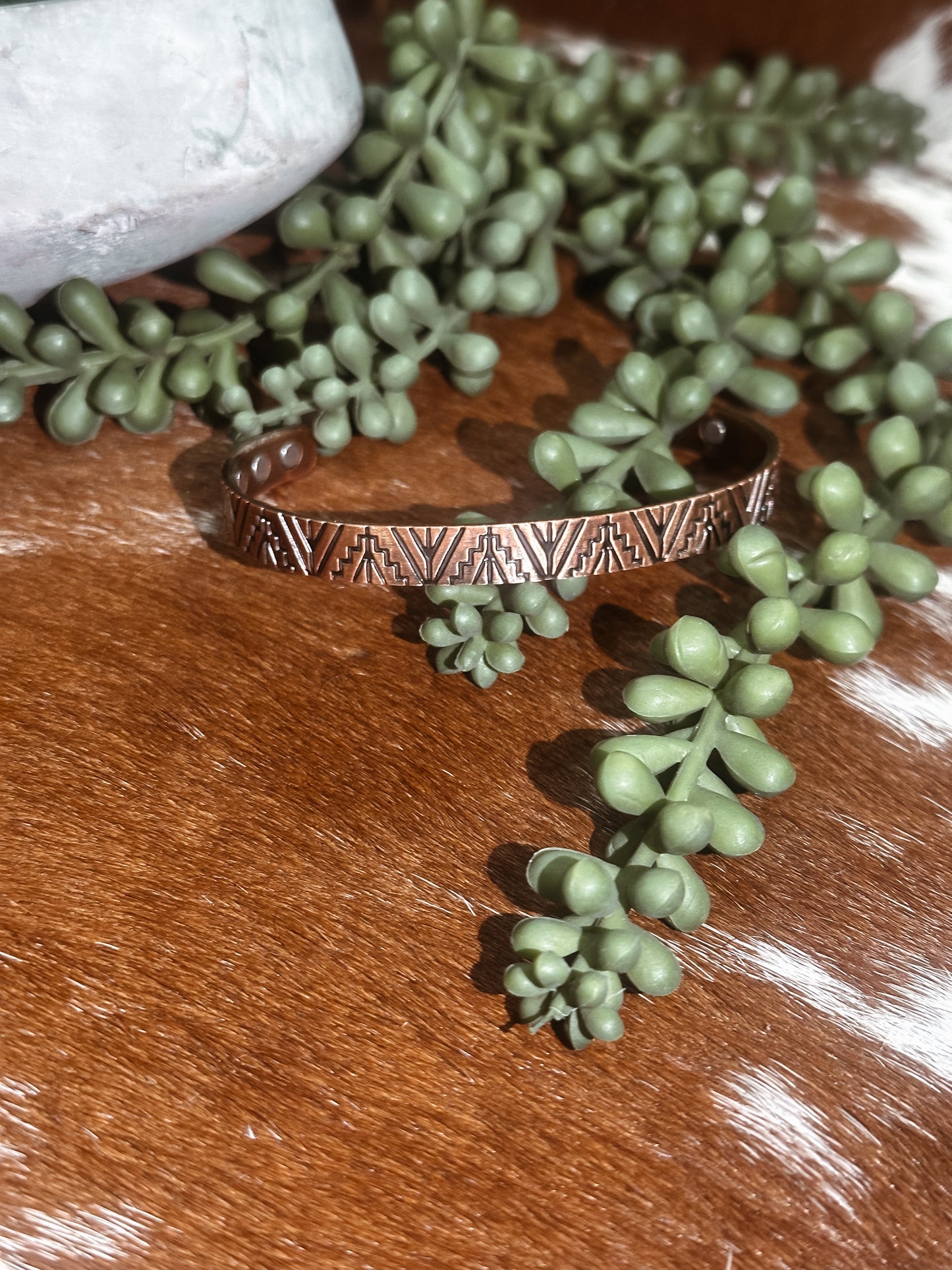 The Aztec Copper Bracelet