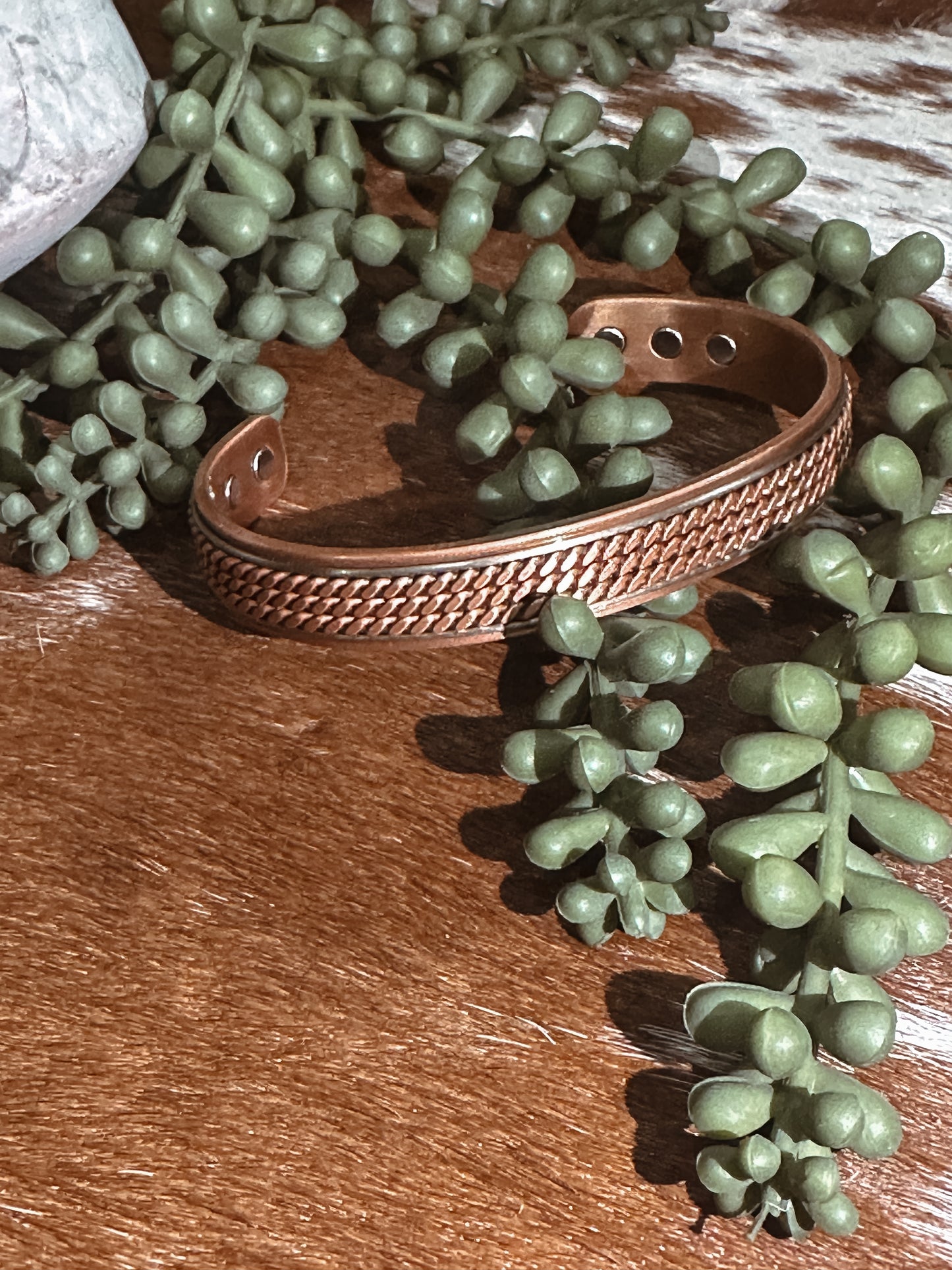 The Roped Copper Bracelet