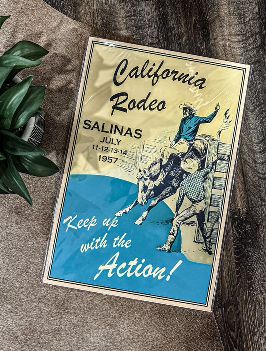 The California Rodeo Poster