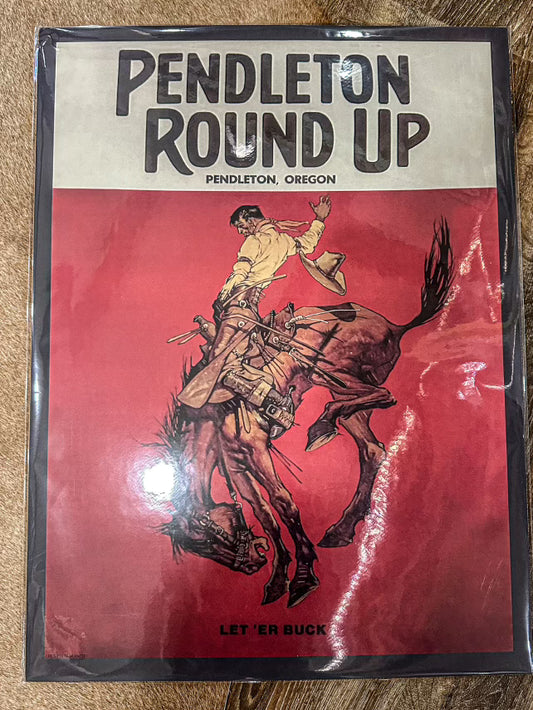 The Pendleton Round Up Poster