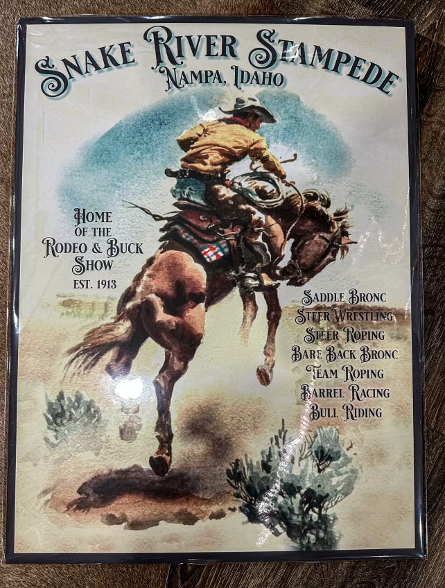 The Snake River Stampede Poster