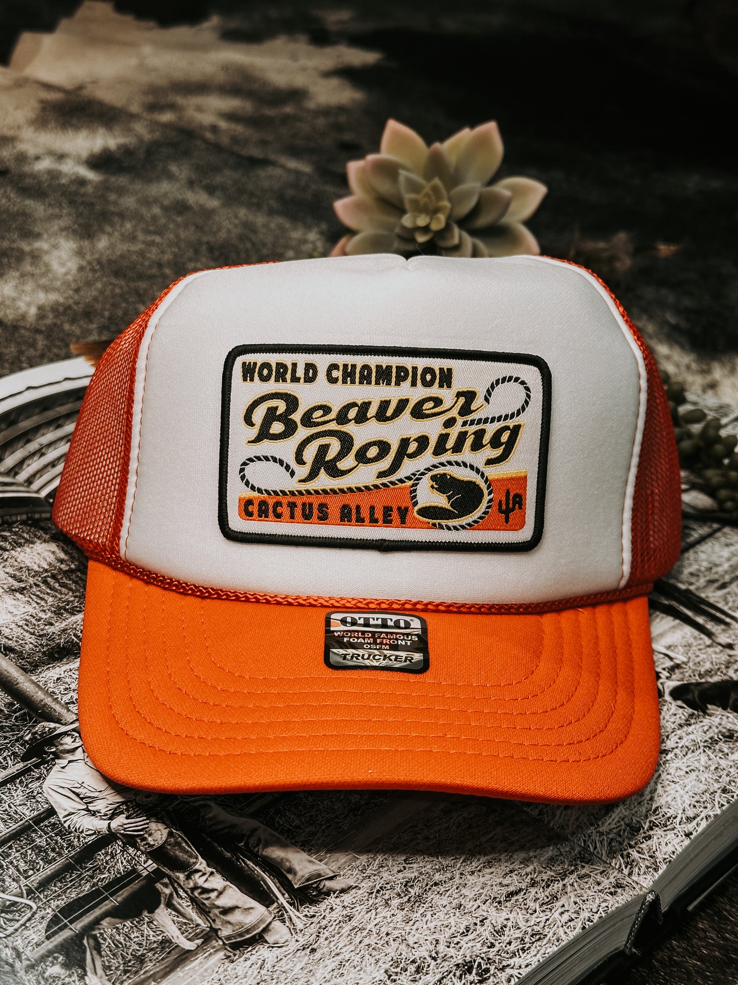 Cactus Alley Beaver Roping Cap