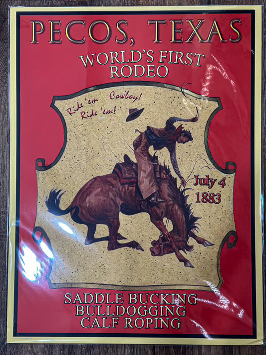 The Saddle Bucking Poster