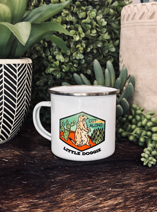 Little Doggy Camp Mug