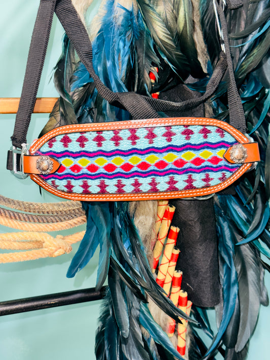 Geometric Saddle Blanket Bronc Halter