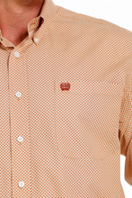 Load image into Gallery viewer, Cinch Khaki Geo Button Up