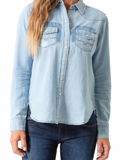 Kimes Ranch Kaycee Denim Button Up