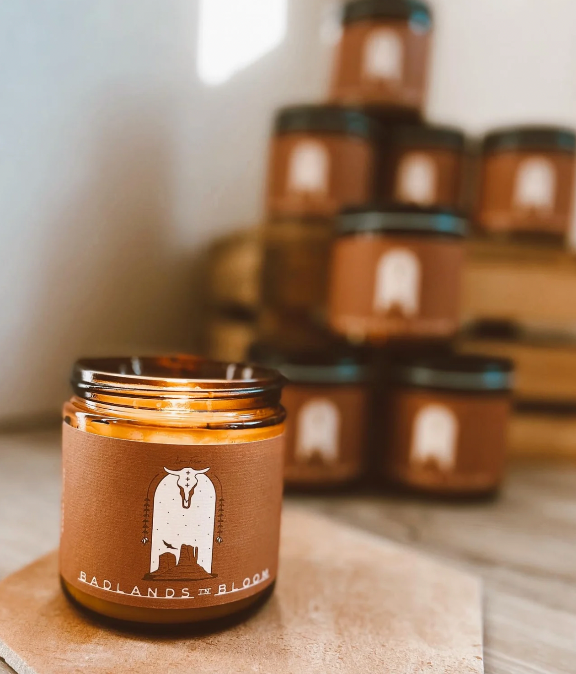 Badlands in Bloom Candle