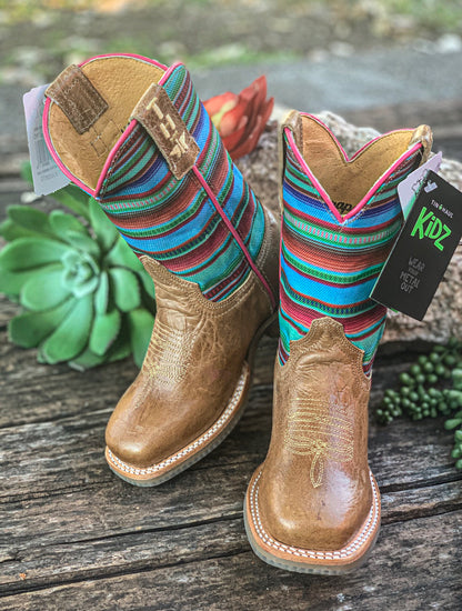 Tin Haul Serape Boots *Girls