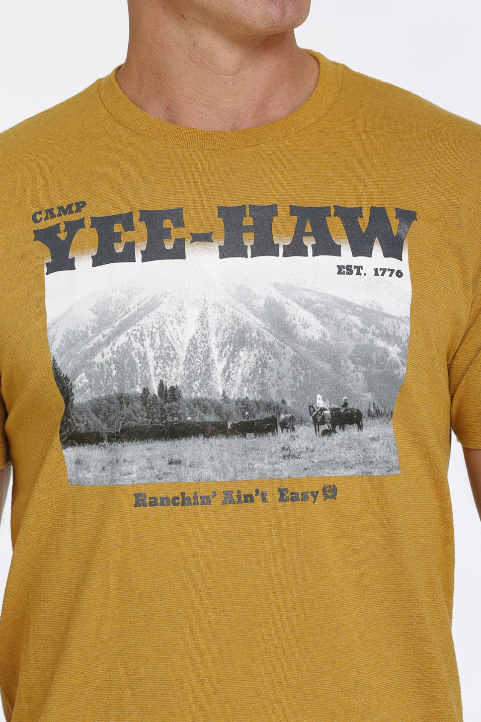 Cinch Ranchin’ Ain’t Easy Tee