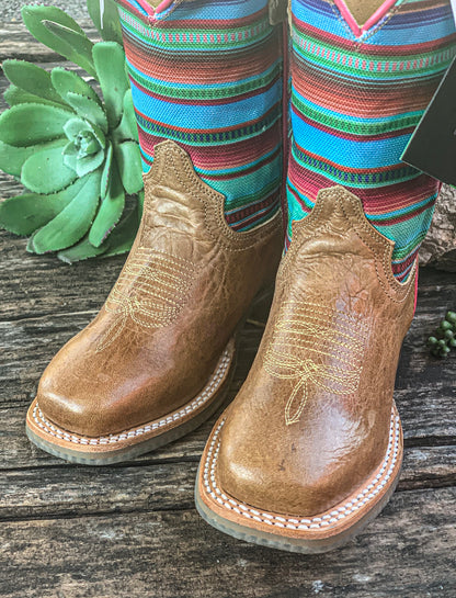 Tin Haul Serape Boots *Girls