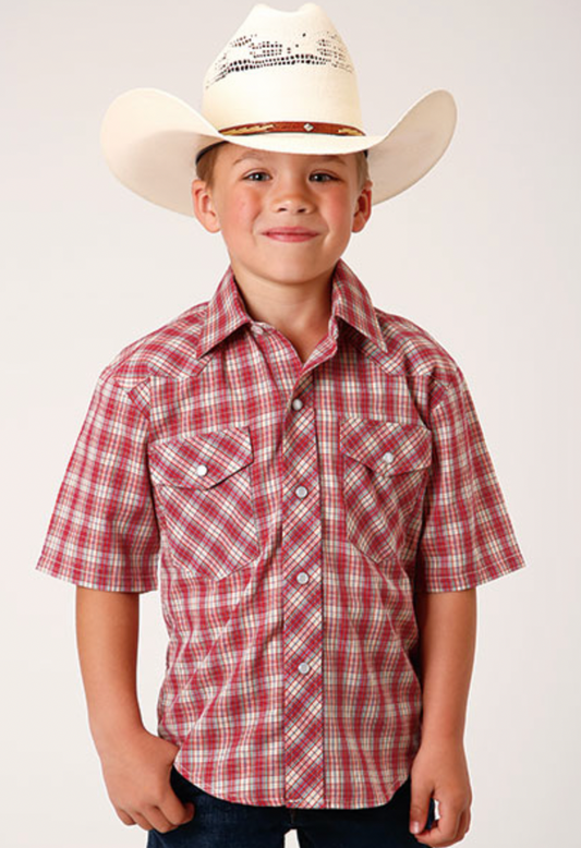 The Charlo Short Sleeve Snap Shirt *Boys*