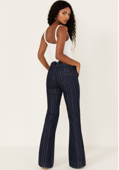 Rock&Roll Stripe Jacquard Trouser